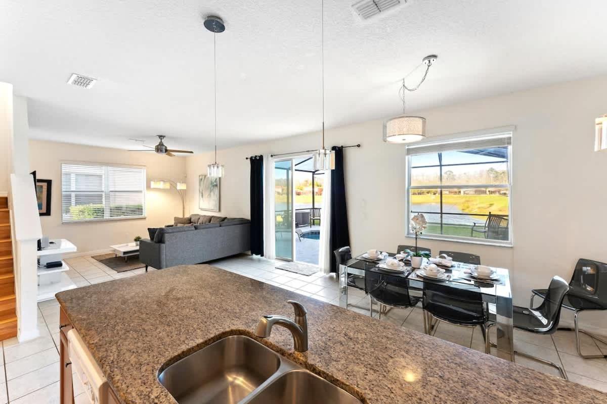 4Br Townhome With Lake View - Bl481 Kissimmee Ngoại thất bức ảnh